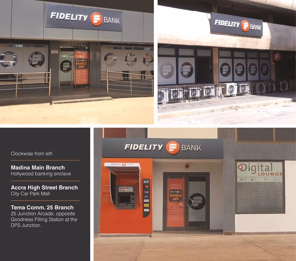 Fidelity Bank relocates two branches, merges two others