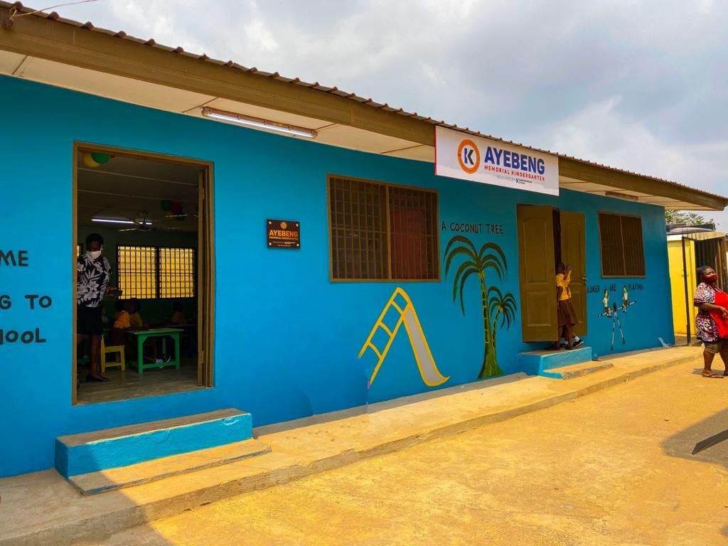 Karpowership renovates Ayebeng Memorial Kindergarten Block