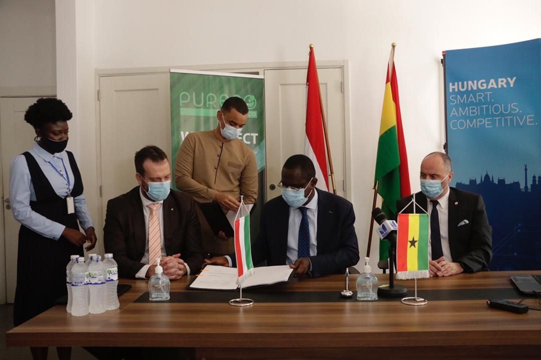 Jospong, Hungarian Gov’t sign €50m Waste Water Treatment Plant contract