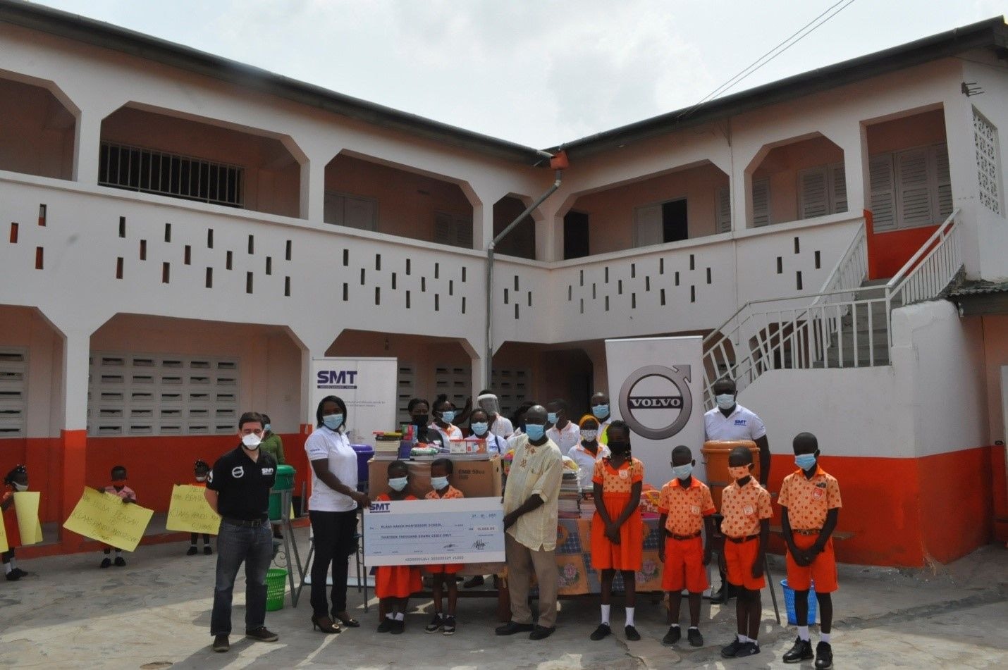 SMT Ghana supports laas Haven Montessori
