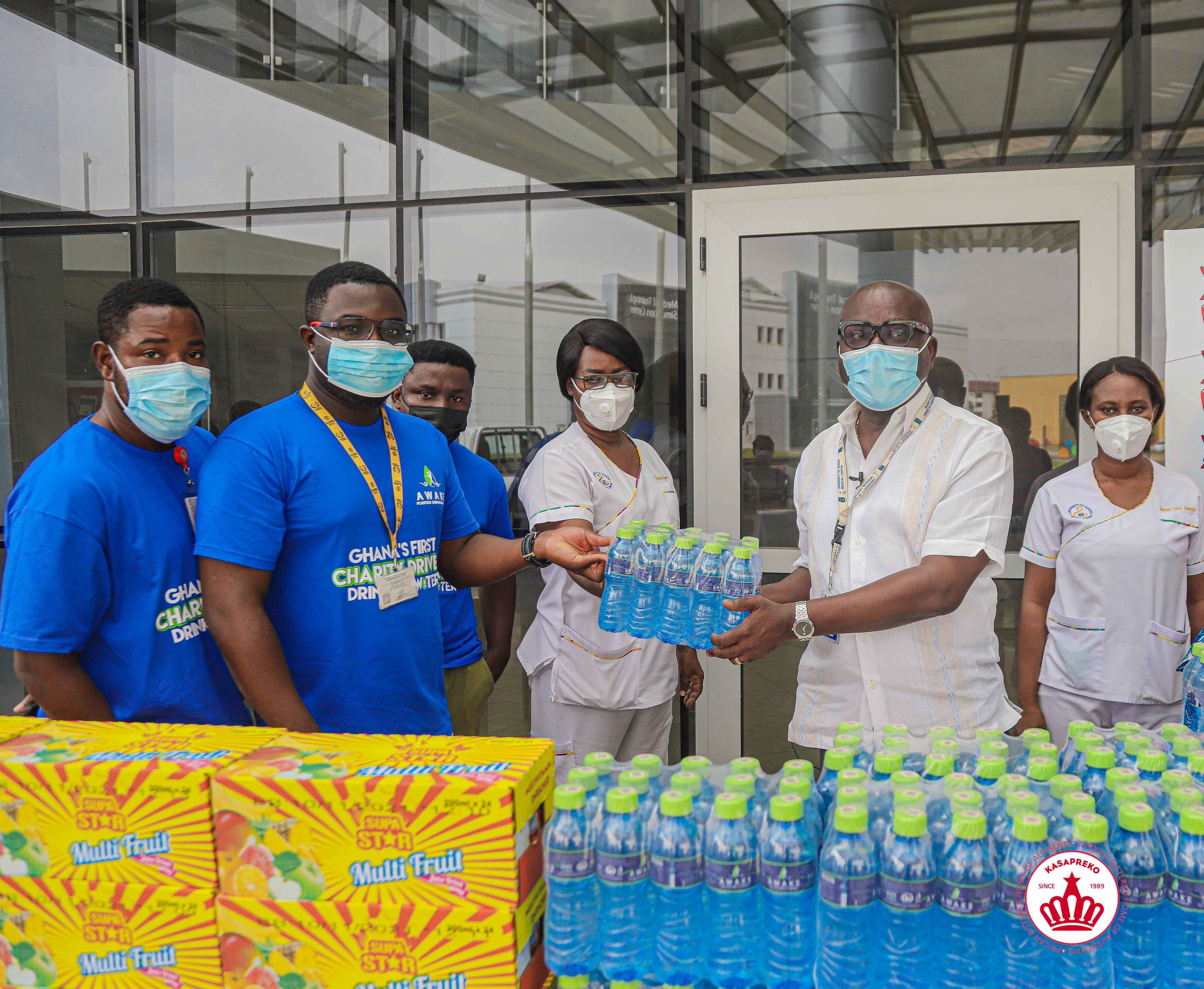 Kasapreko celebrates Val's day with UGMC and Infectious Disease Centre