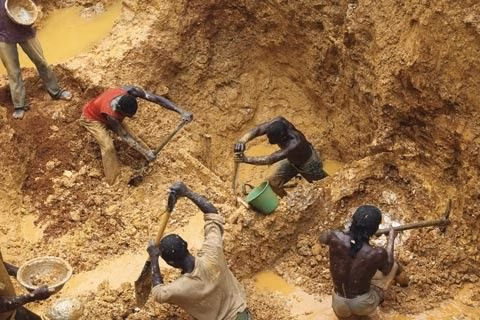 Illegal mining thrives in Ahafo…. takes the youth away from agri-business