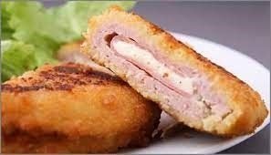Recipe column: Veal Cordon Bleu with Mash Potato