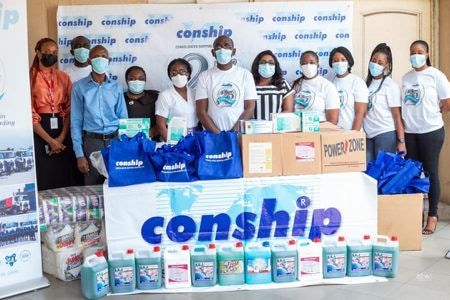 Conship pays medical bills of 28 insolvent new-born mothers at Korle-Bu