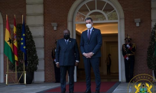Ghana is a haven of peace, investments are protected – President Akufo-Addo to Spanish investors