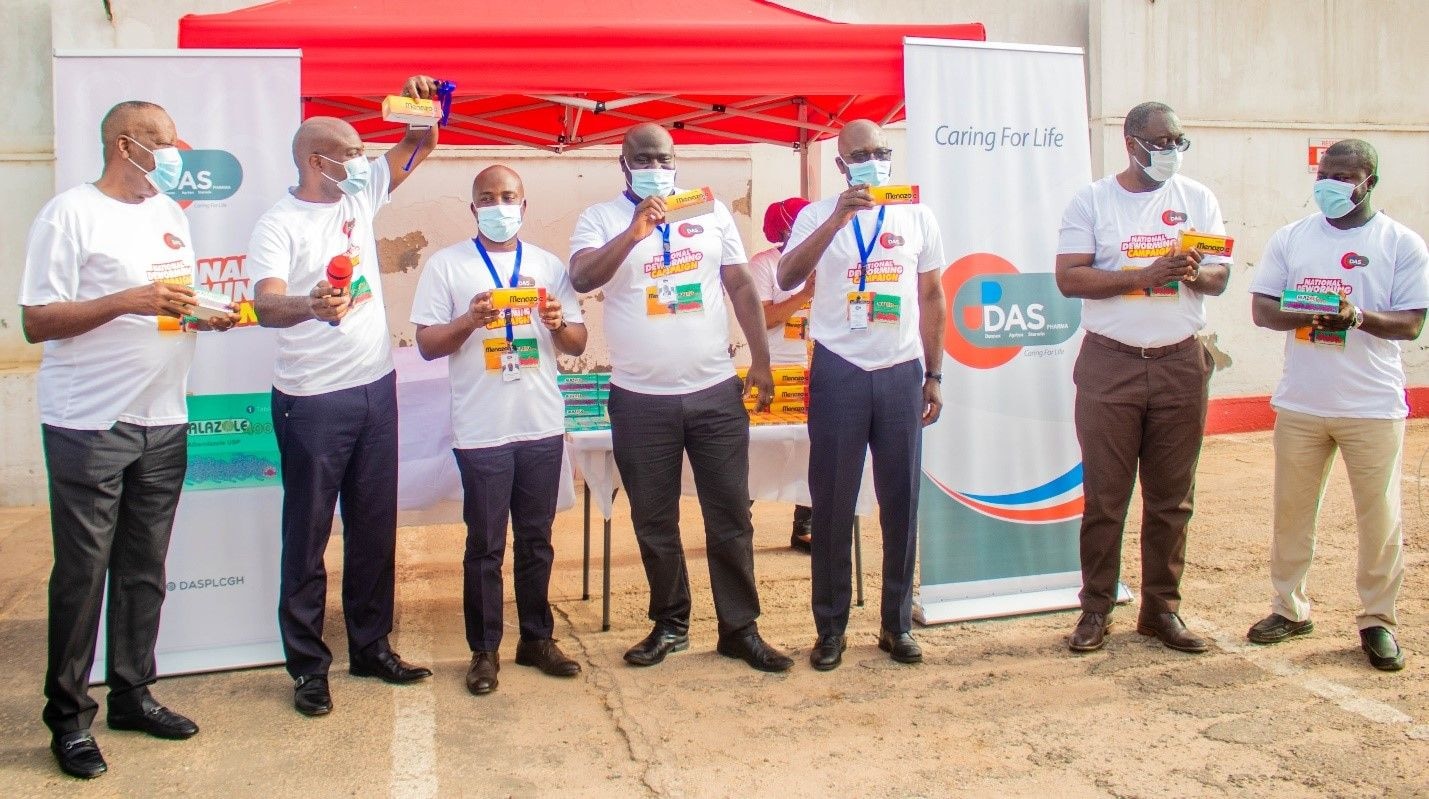 DAS PLC to deworm 40,000 nationwide with new campaign