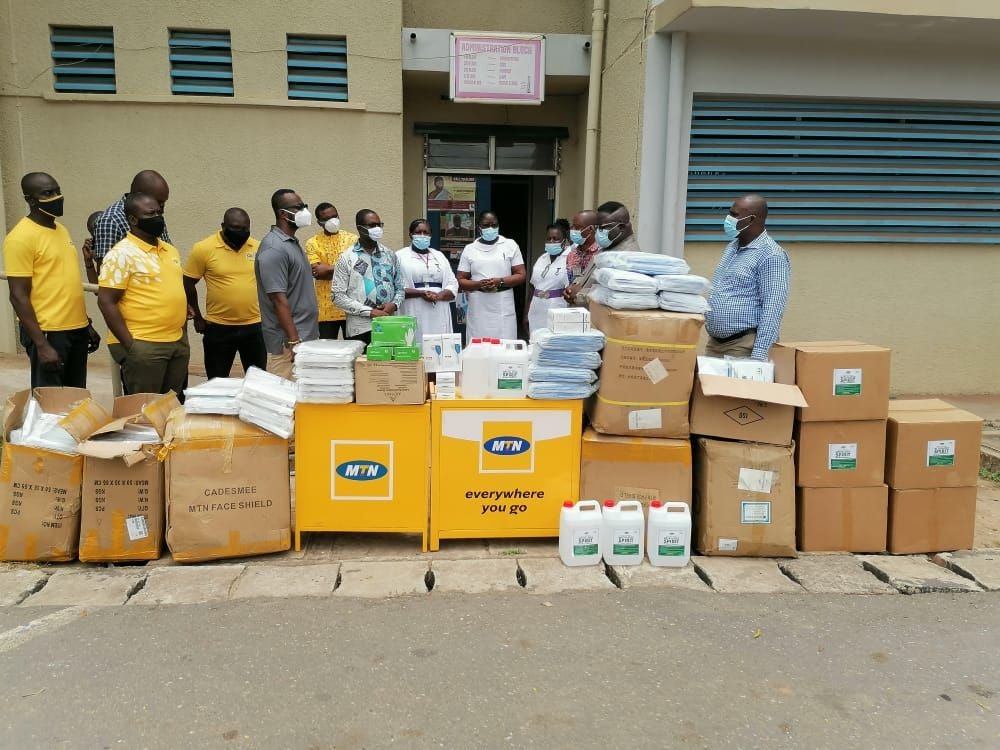 MTN Foundation donates to Effia Nkwanta Regional Hospital
