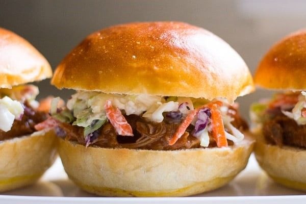 Recipe column: Pulled Pork Sandwich