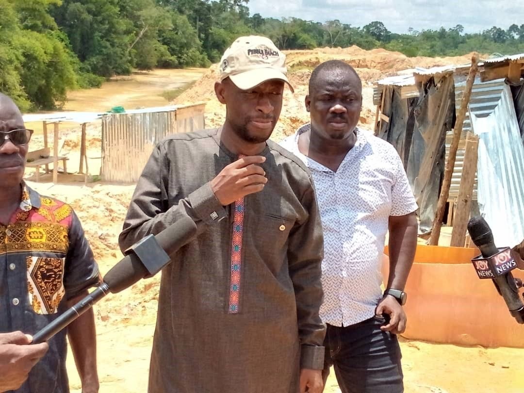 REGSEC warns galamsey operators in Western Region