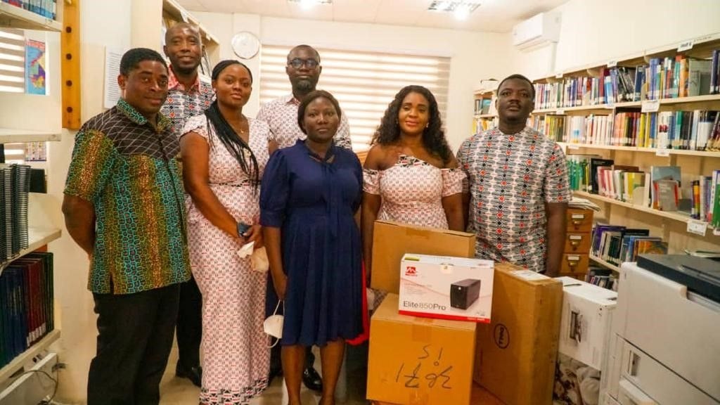 WAICA Re donates items to GIC library