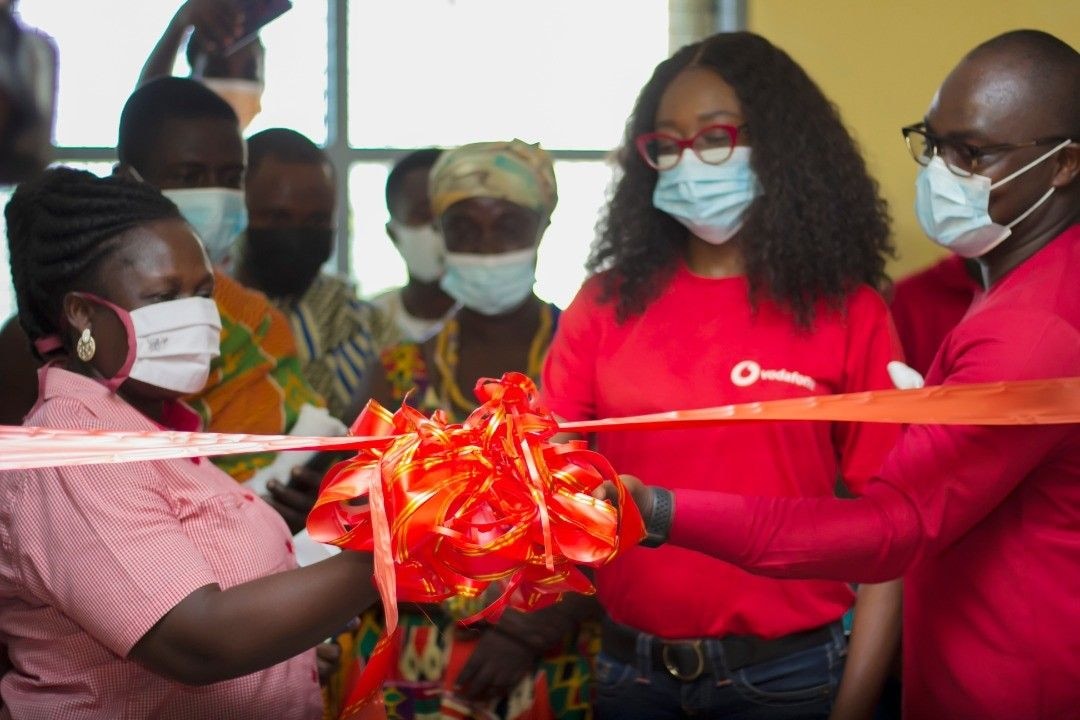 Vodafone Foundation rehabilitates Akyem Achiase labour ward