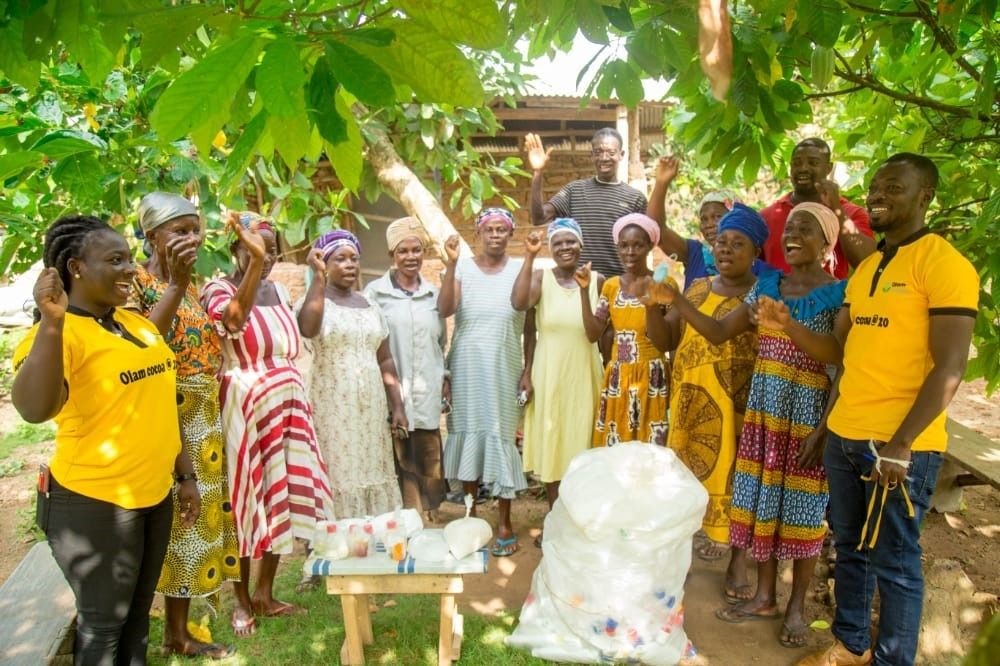 Olam Food Ingredients provide livelihood support for female cocoa farmers