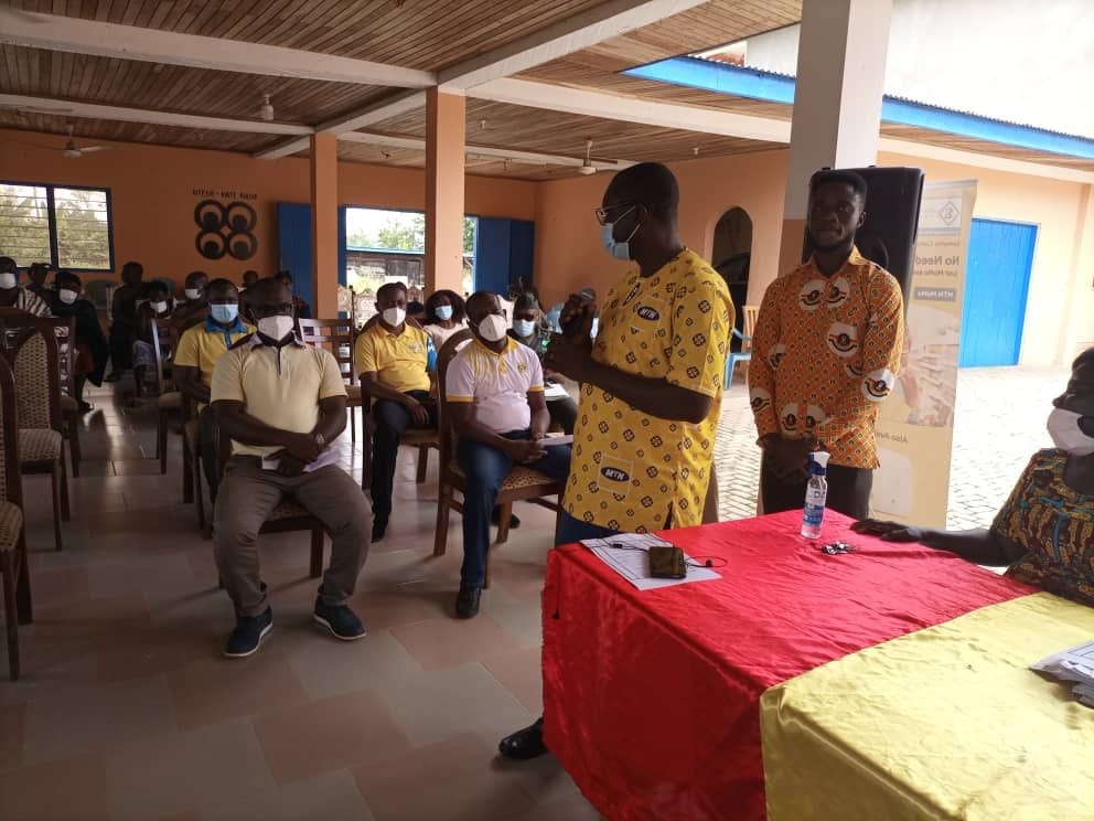 MTN engages Paramount Chief and elders at Wassa Akropong