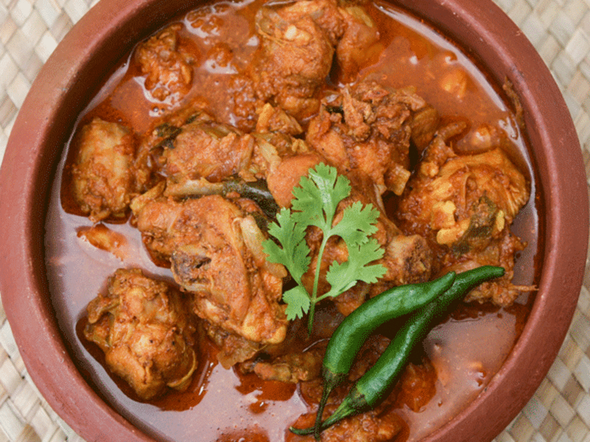 Recipe column: Chicken Curry