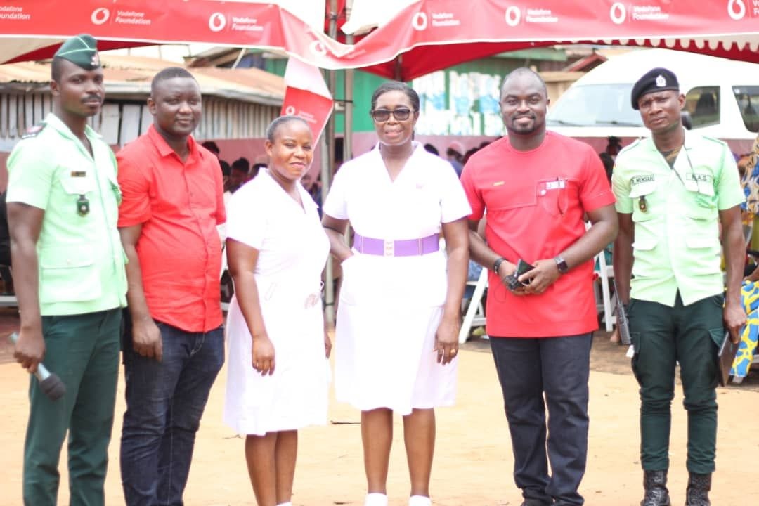 Vodafone Foundation takes Healthfest to Dawhenya