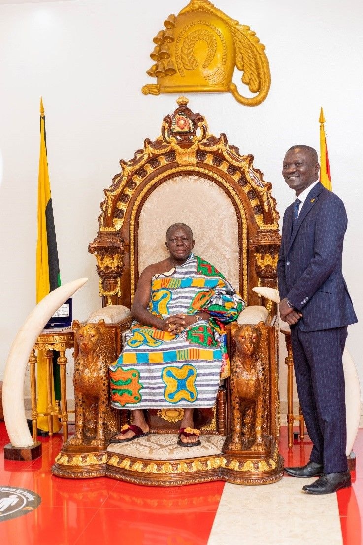 Asantehene supports the perfection of leases to enable businesses access bank loans