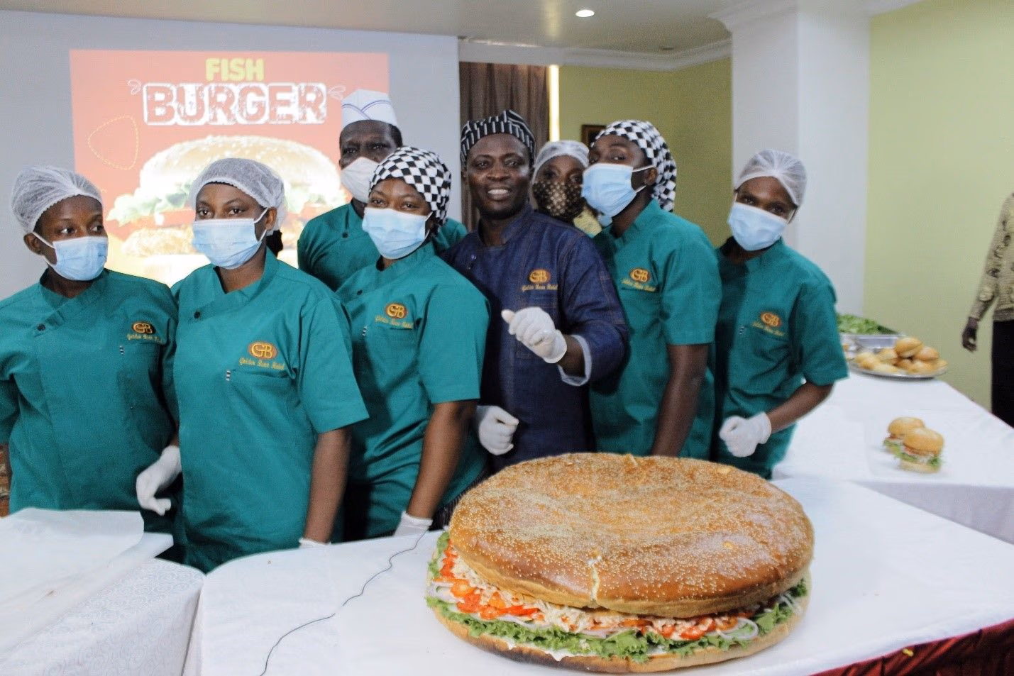 Golden Bean Hotel launches exclusive ‘Fish burger’