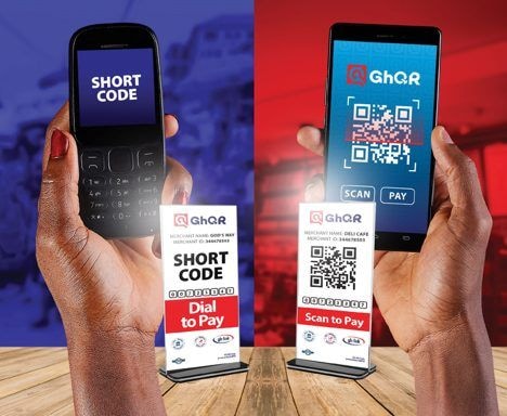 Over 65,000 merchants enrolled on the GhQR platform