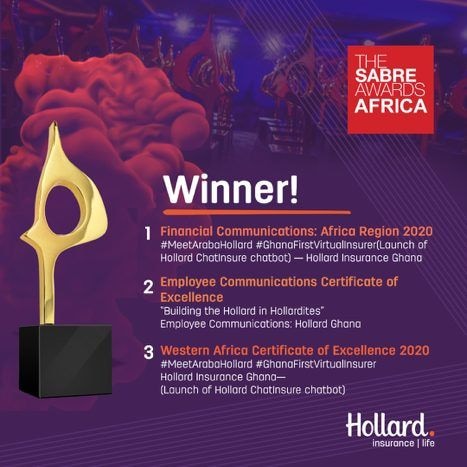 Hollard Insurance wins prestigious award