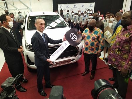 Toyota Tsusho opens 1,300 unit vehicle assembling plant