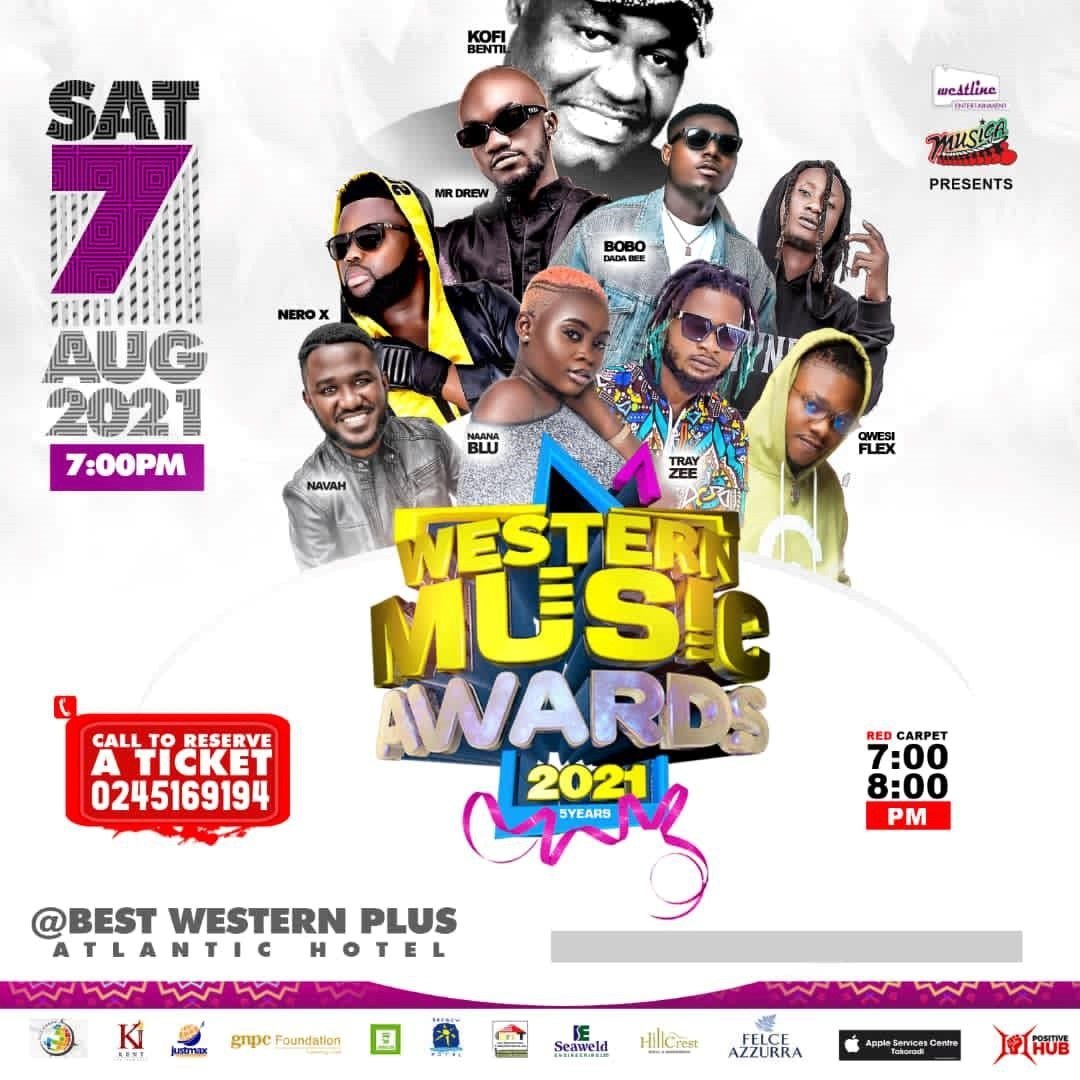 Western Music Awards 2021 slated for August 7