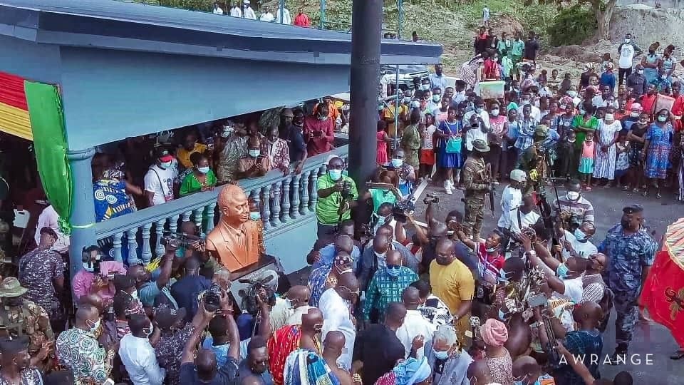 President Akufo-Addo inaugurates ‘Prof. Adu-Boahen Square’
