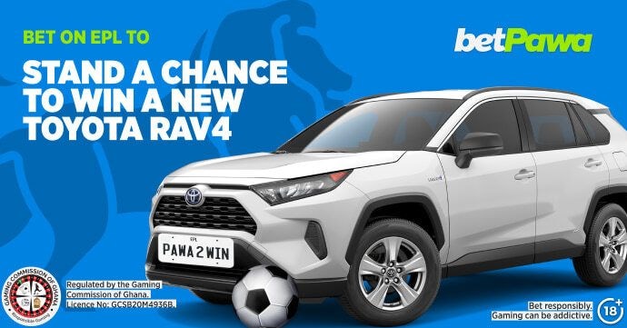 Your chance to drive into the new season in a Toyota RAV4 with betPawa