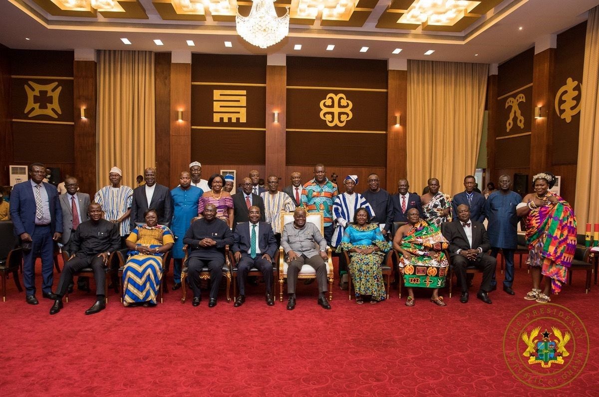 Land registration should be done within a month – Akufo-Addo charges new Lands Commission Board