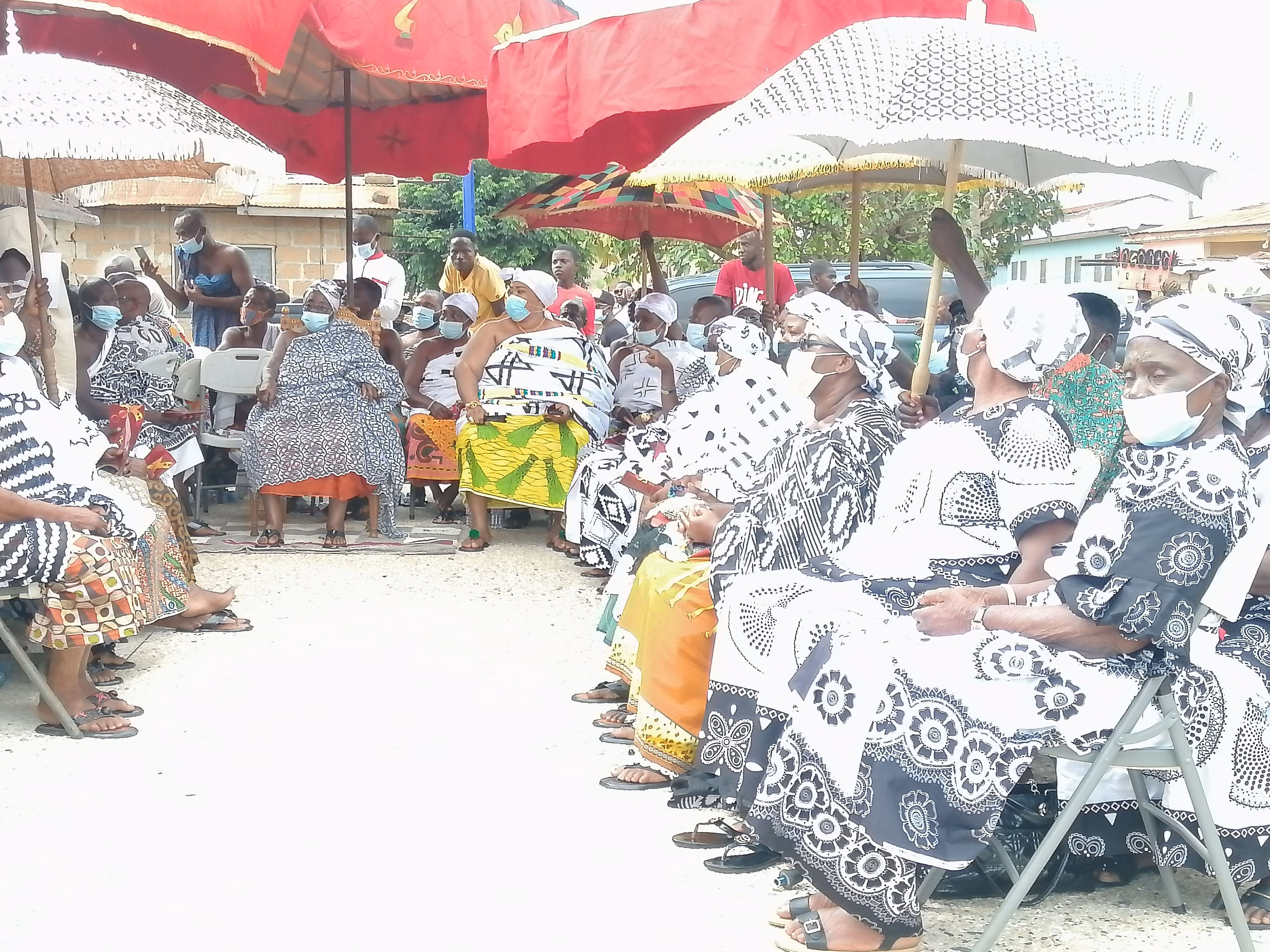 Cultural display heralds Juabenhene’s 50th-anniversary celebrations