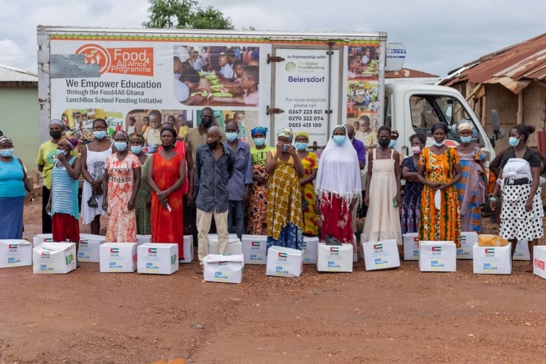 Holystic Nutrition partners Food For All Africa to support 2,000 vulnerable people in Obuasi