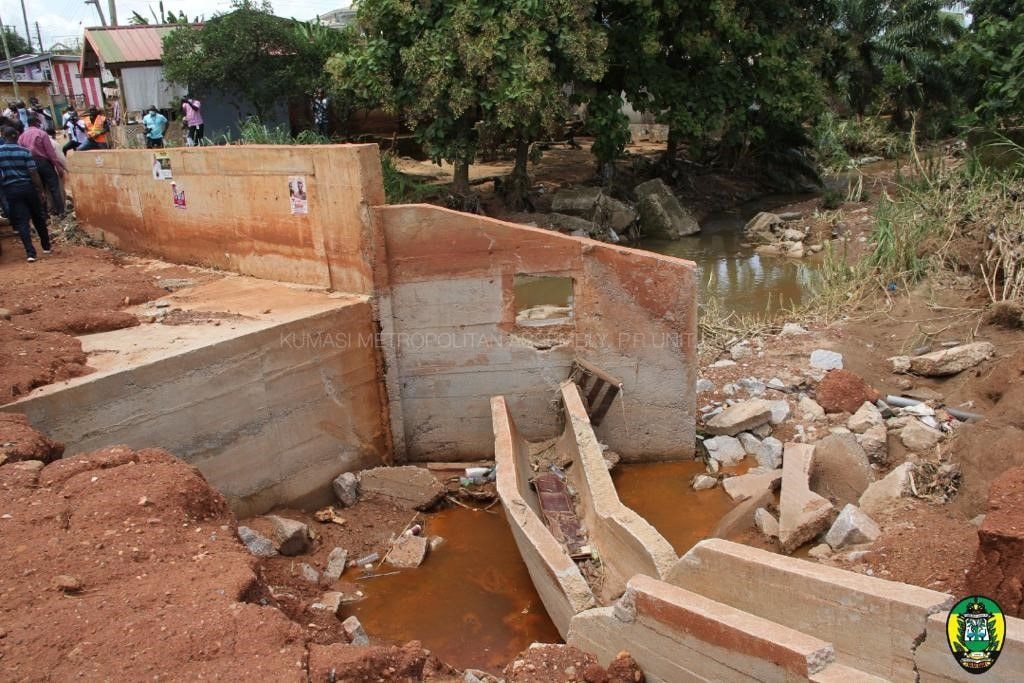 Brace for more floods in Kumasi --as structures still occupy waterways