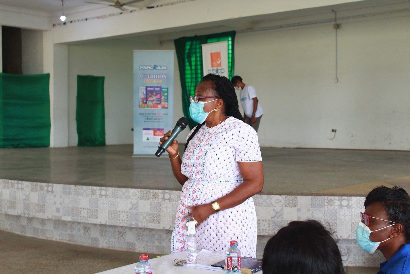 Mentoring session held at St Bernadette School in Accra