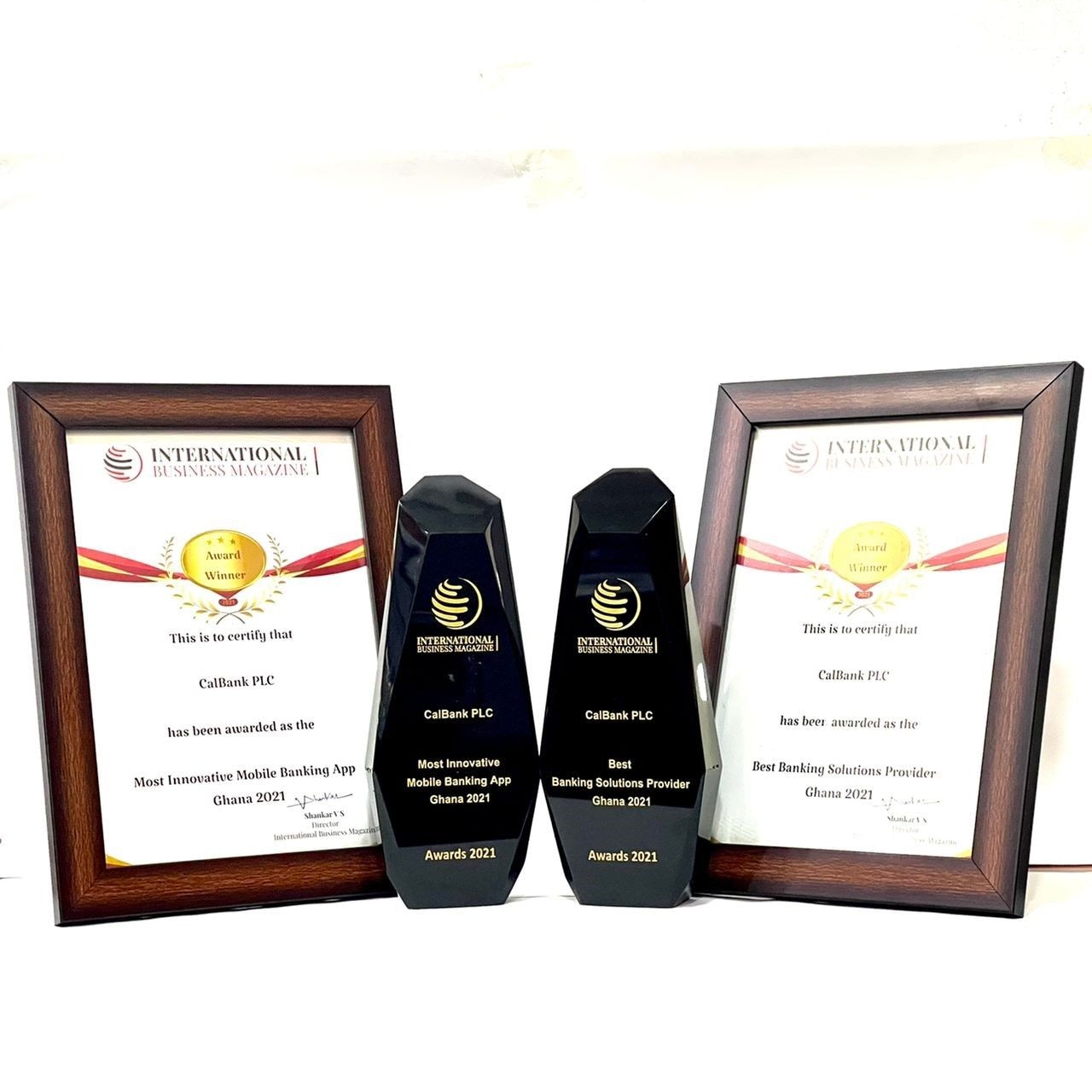 CalBank receives two prestigious awards