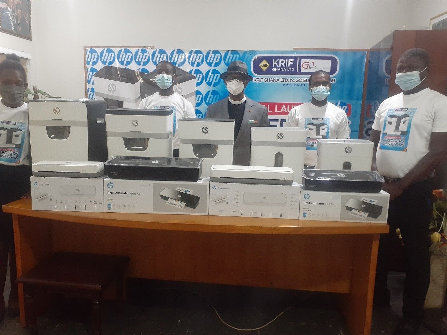 Krif launches ultramodern HP shredders & laminators onto local market