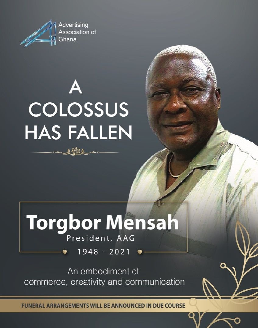 AAG president Torgbor Mensah passes on