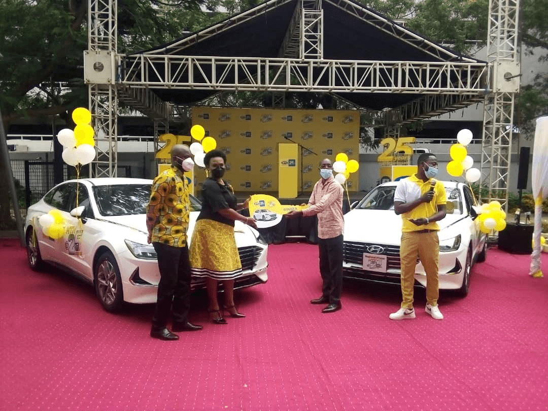 MTN rewards first 5 customers with Hyundai Sonata in 25th anniversary promo