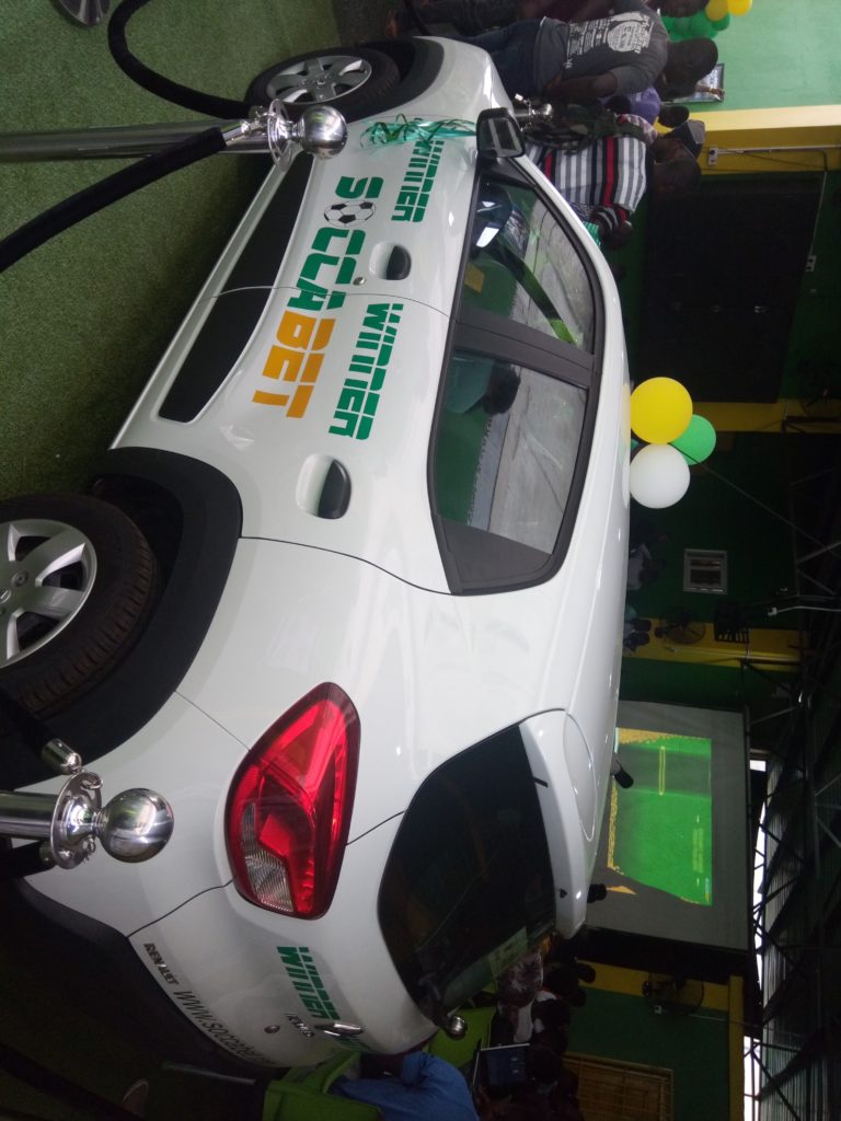 Farouk Bari wins SoccaBet Massive Promo fourth car