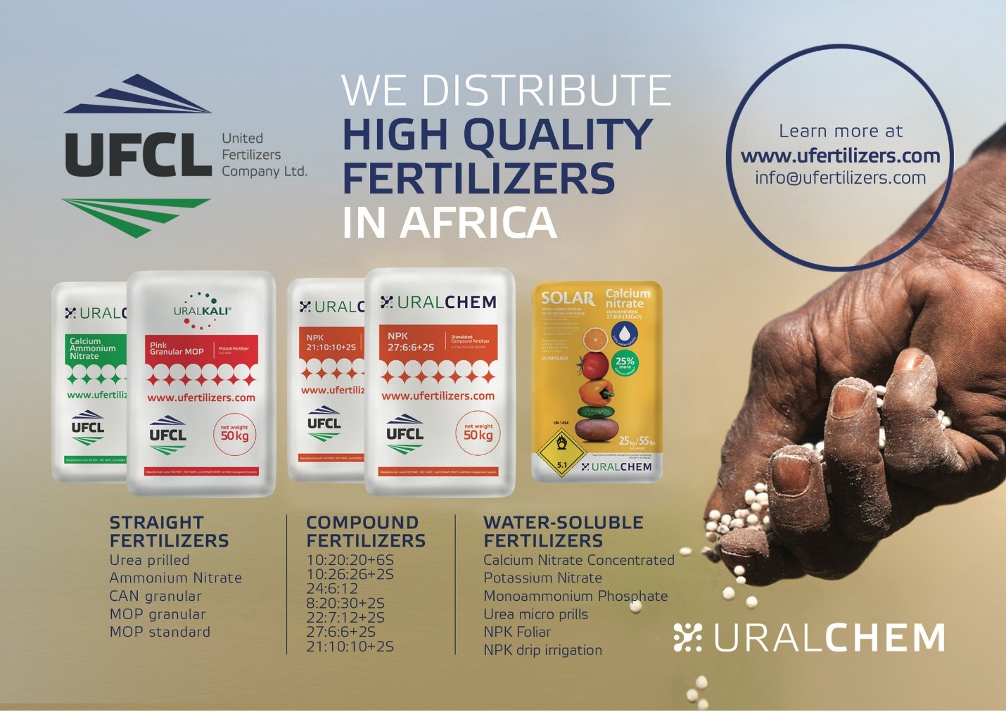 Uralchem And United Fertilizers Company Limited Introduce World Class ...