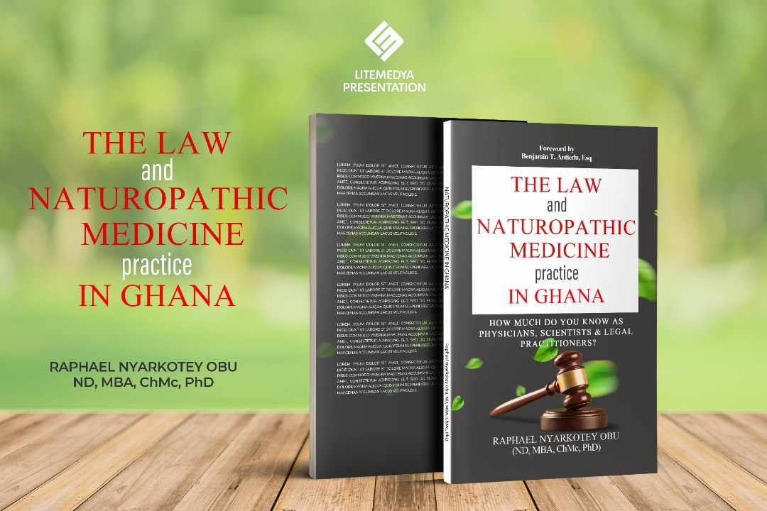 Raphael Nyarkotey Obu authors 800-page specialized book on law & naturopathic medicine