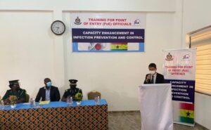 JICA trains Immigration Service officials on infection prevention and control