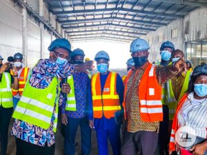 Dan Botwe satisfied with operations at KCARP after visiting Kumasi plant