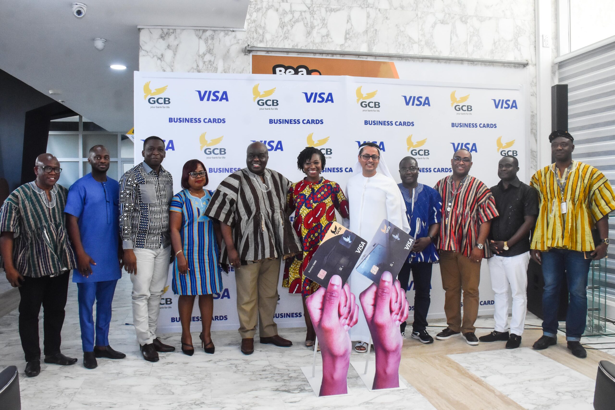 GCB Bank Unveils Special Visa Business Cards For Businesses The 