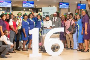 Delta Air Lines, the leading US carrier to Ghana, celebrates 16 years of service in Ghana’s aviation industry. The