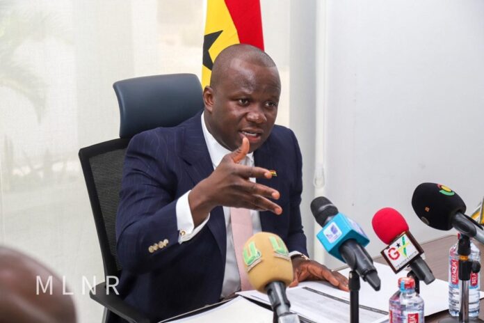 Minister for Lands and Natural Resources, also caretaker-Minister for Trade and Industry Ministry, Samuel Abu Jinapor