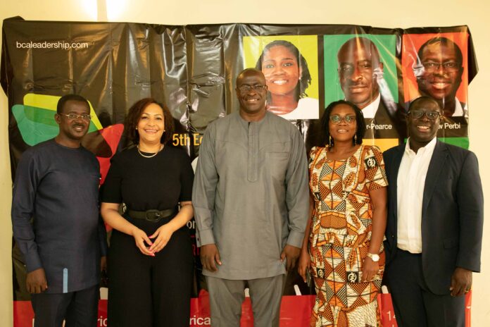 From left to right - Samuel Ayim, Catherine Engmann, Modupe S. Taylor-Pearce, Doris Ahiati and Dr. Yaw Perbi of BCA Leadership (1) BCA Leadership, a pan-African leadership organisation on a mission to transform Africa through leadership, will organise the 5th edition of its annual 'Made in Africa Conference' in Accra, Ghana, for the first time.