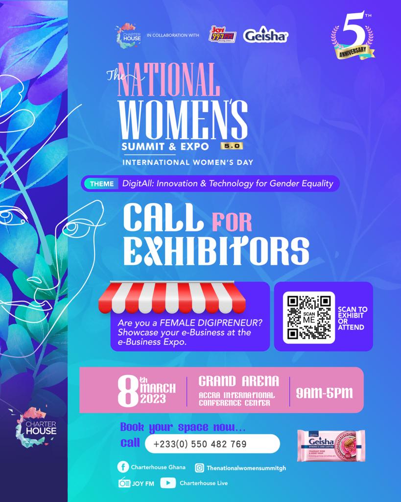 5th Anniversary National Women’s Summit & Expo slated for March 8 The