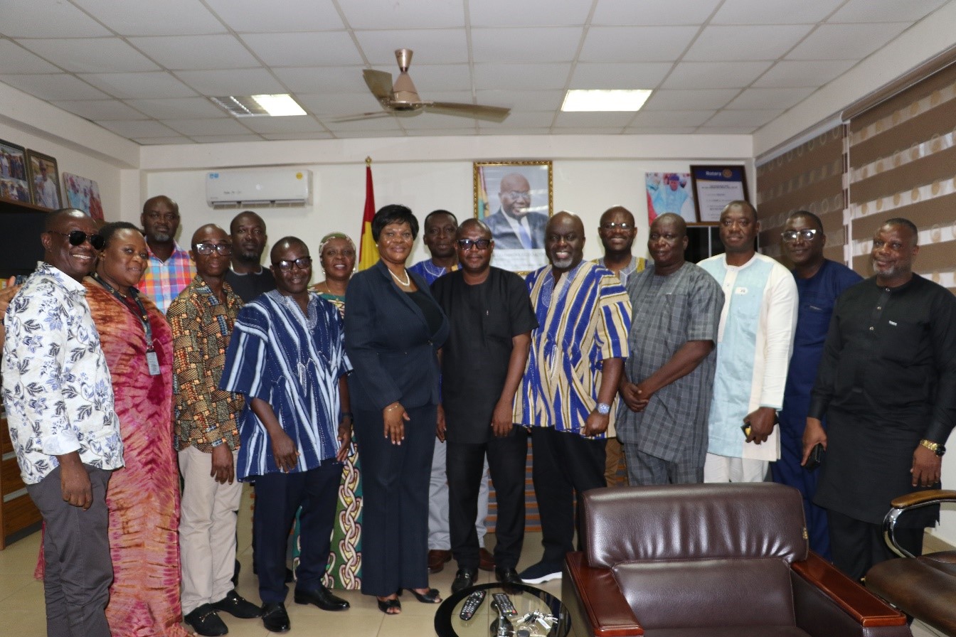 GCB Bank MD & team visits Tamale Mayor and Regional Minister - The ...