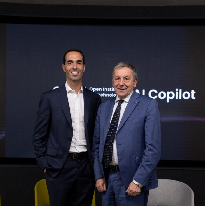 From left, Riccardo Ocleppo, Founder and Director of OPIT and Professor Francesco Profumo, Rector of OPIT and former Italian Minister of Education