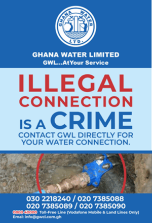 GWL to prosecute illegal water connection offenders