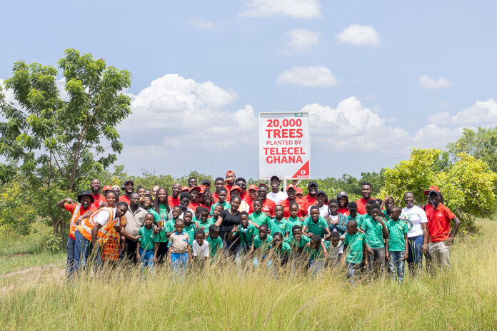 Telecel plants 10,000 additional trees at Chipa Forest Reserve